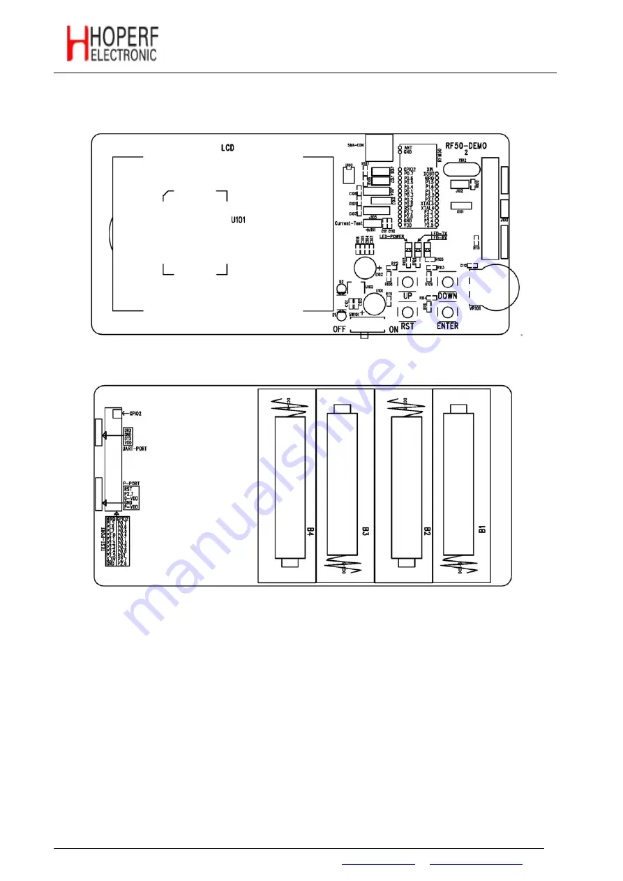 HopeRF RF50 Demo Manual Download Page 5