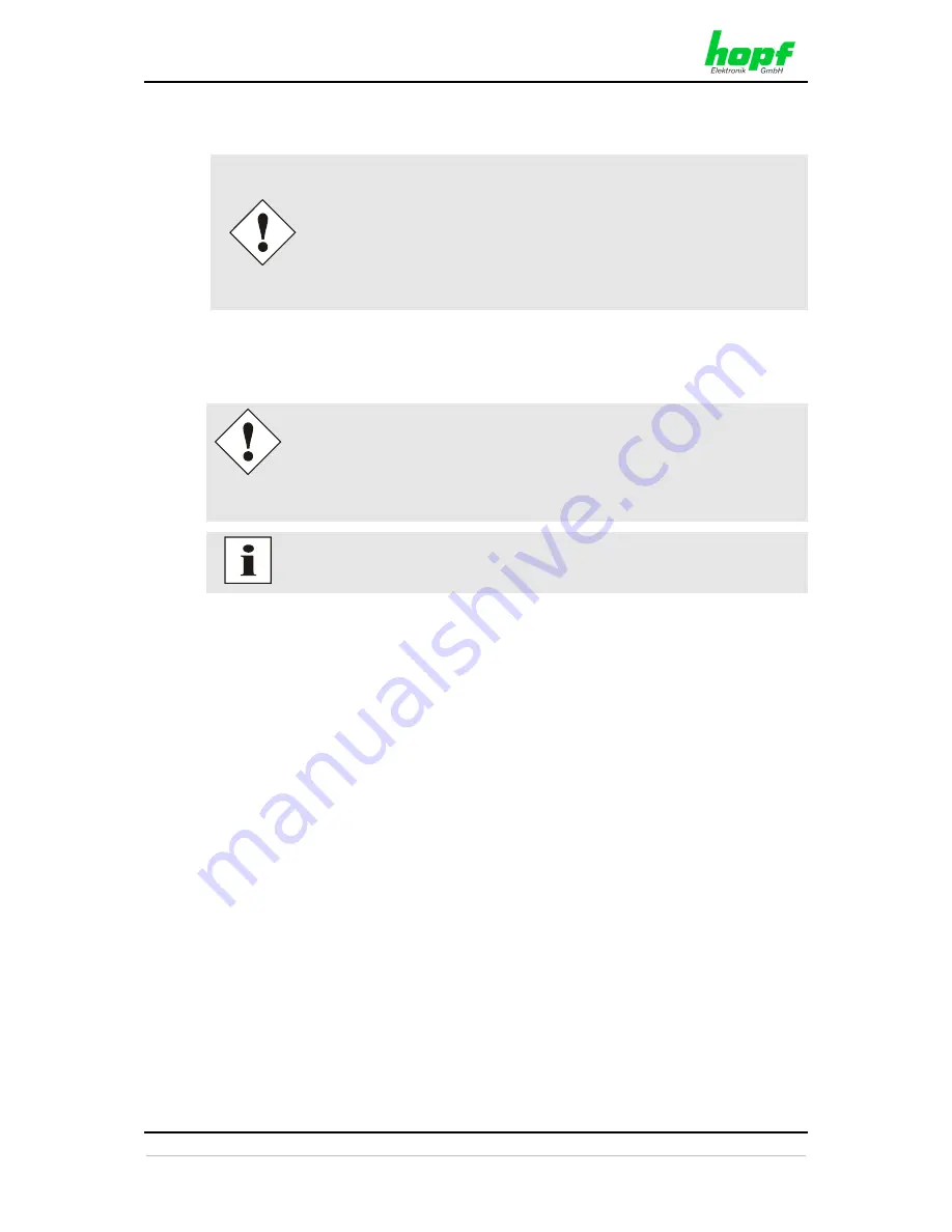 hopf Elektronik GmbH 7052RC Technical Manual Download Page 55