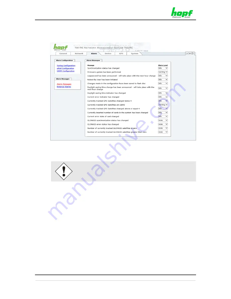 hopf Elektronik GmbH 7052RC Technical Manual Download Page 63