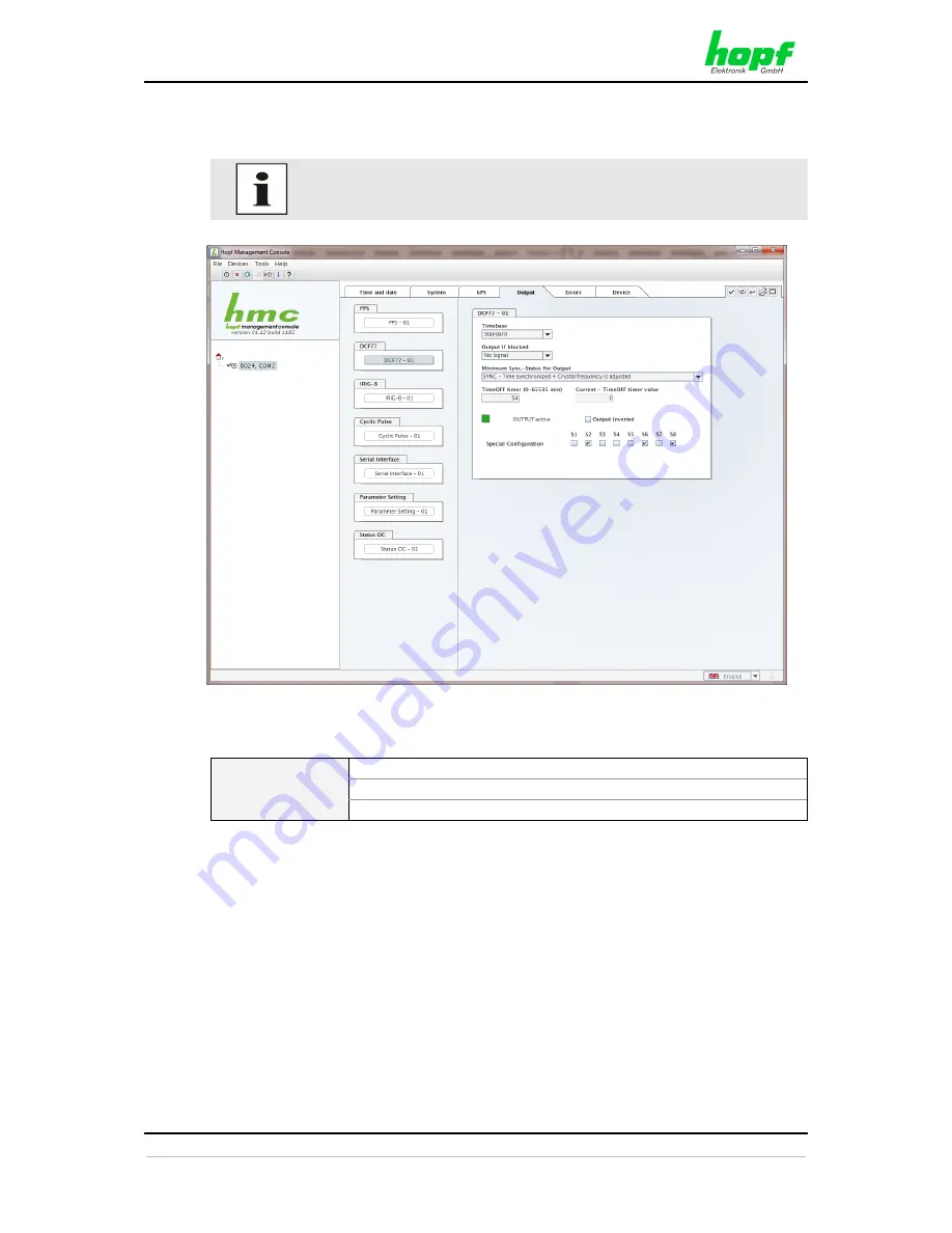 hopf 8024GPS Technical Manual Download Page 32