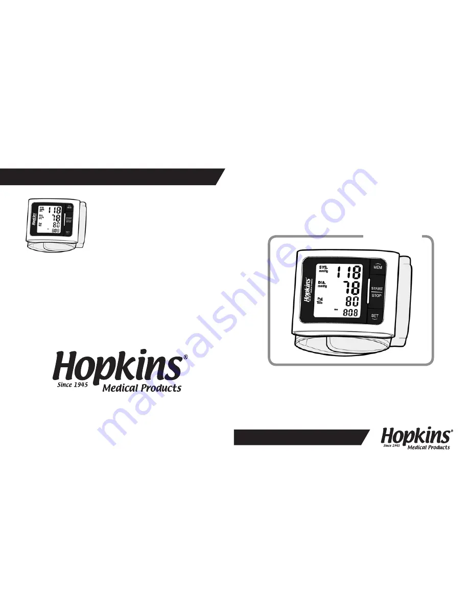 Hopkins 526014 Скачать руководство пользователя страница 1