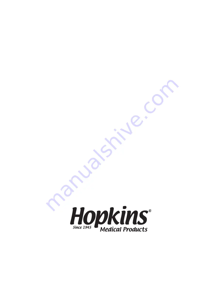 Hopkins 688329 Скачать руководство пользователя страница 16