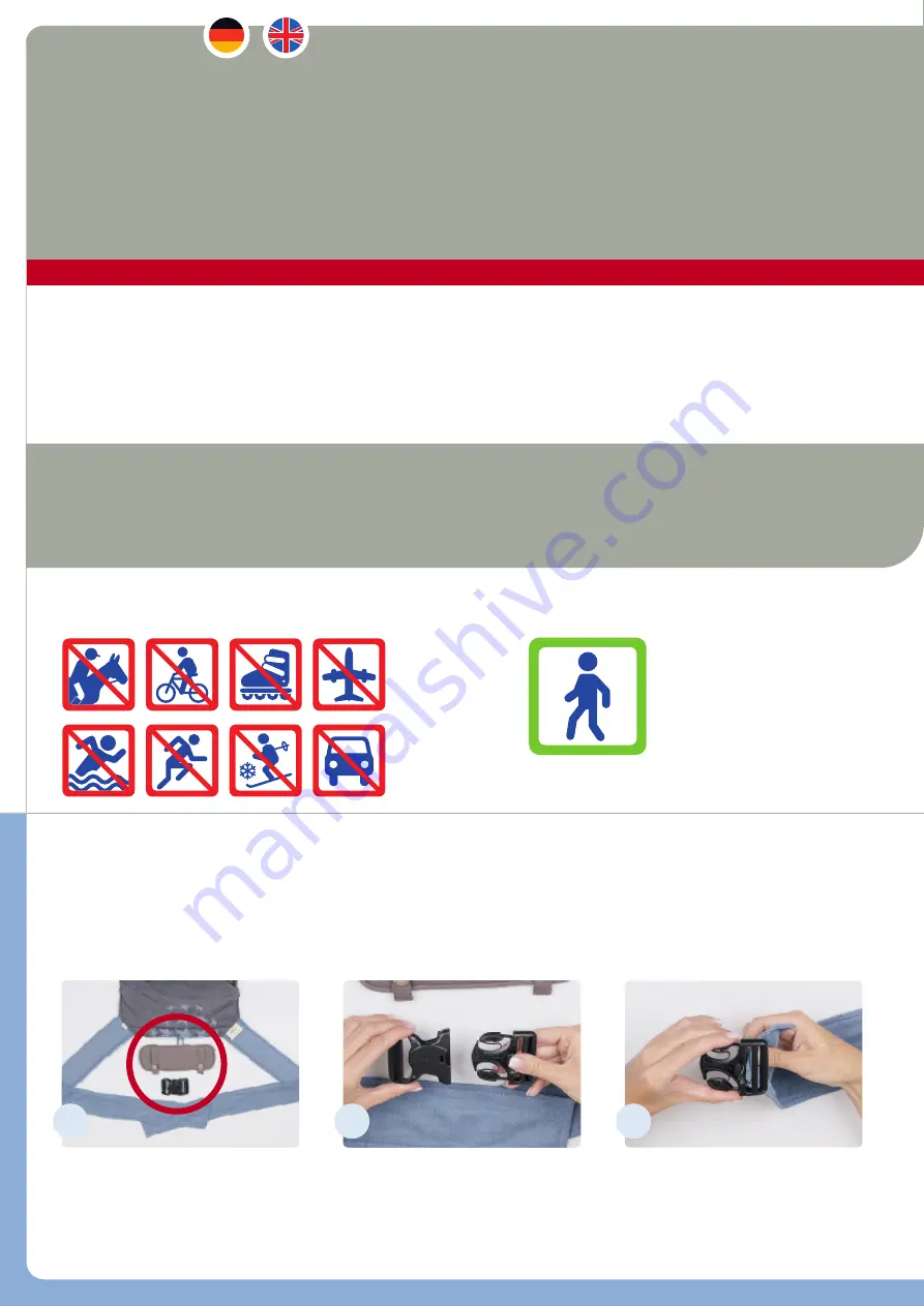 Hoppediz BucklePad Instructions For Use Download Page 3