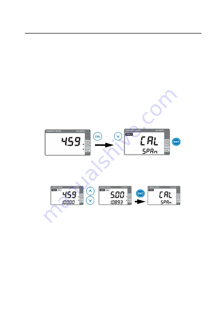 horiba HU-200TB SS-120 Instruction Manual Download Page 61