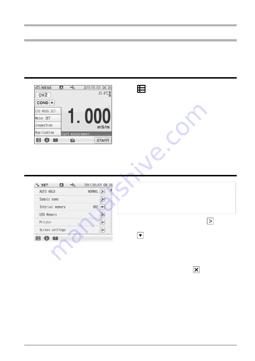 horiba LAQUA COND DS-72 Instruction Manual Download Page 27