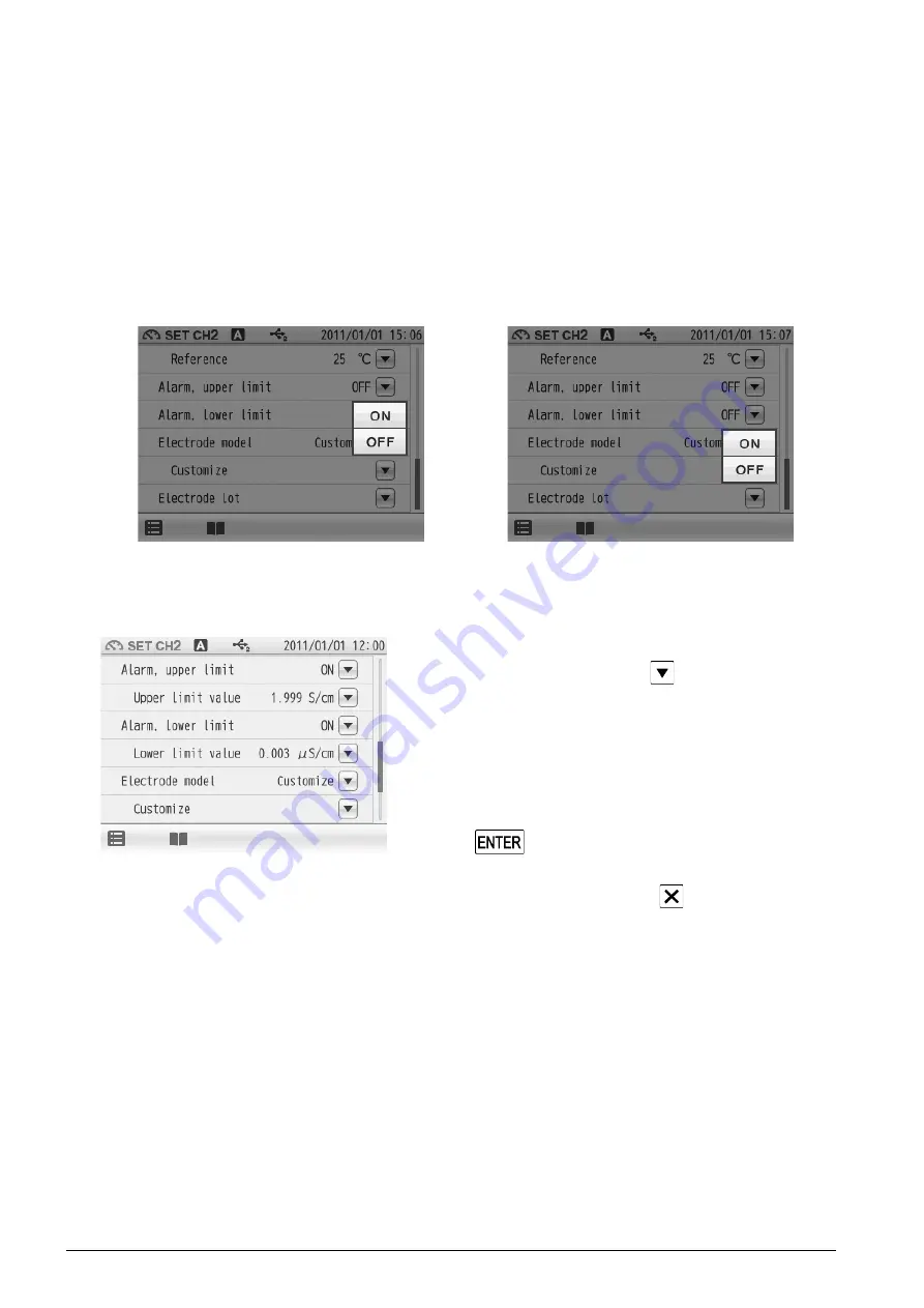 horiba LAQUA COND DS-72 Instruction Manual Download Page 54