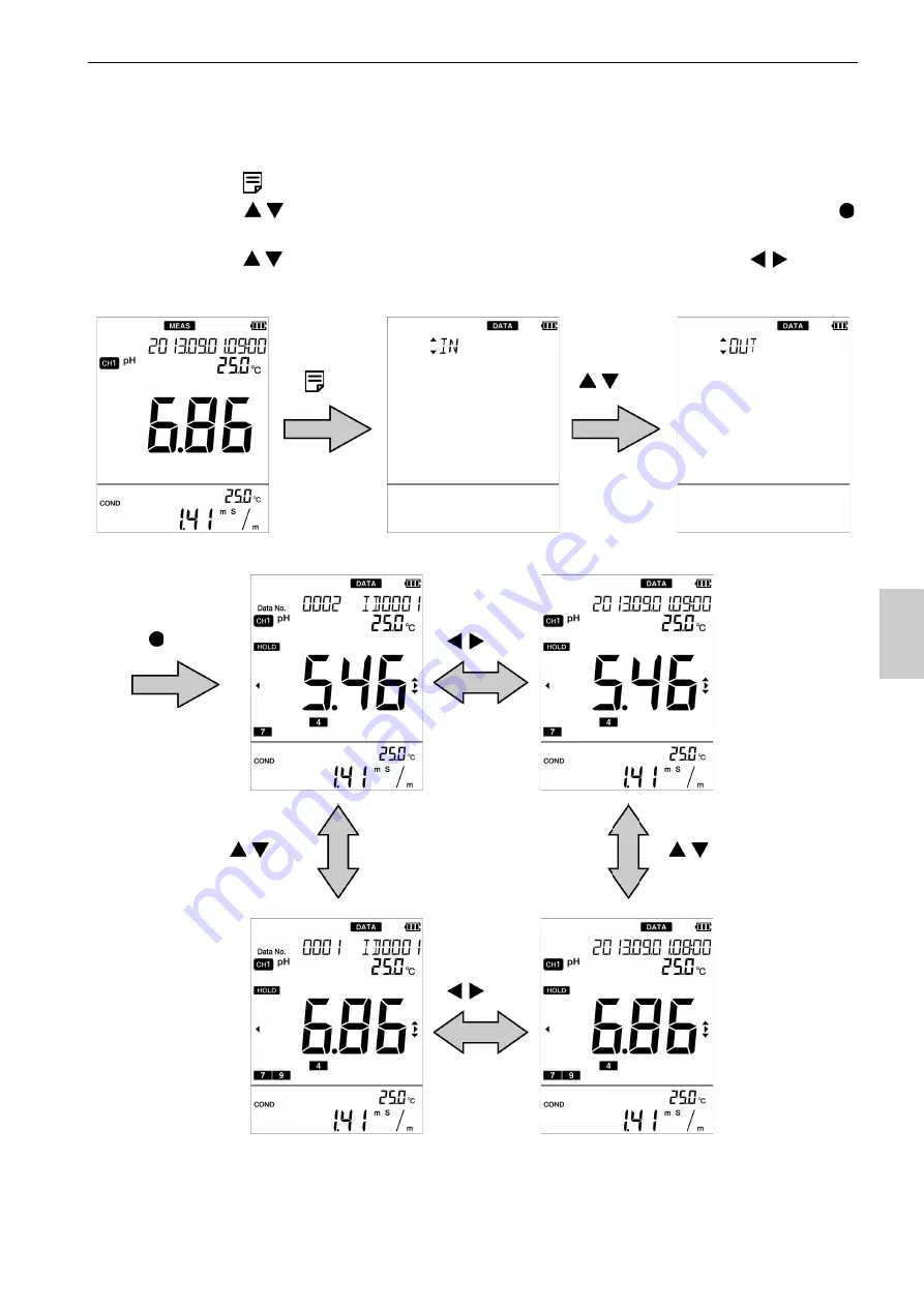 horiba LAQUAact  D-74 Instruction Manual Download Page 59