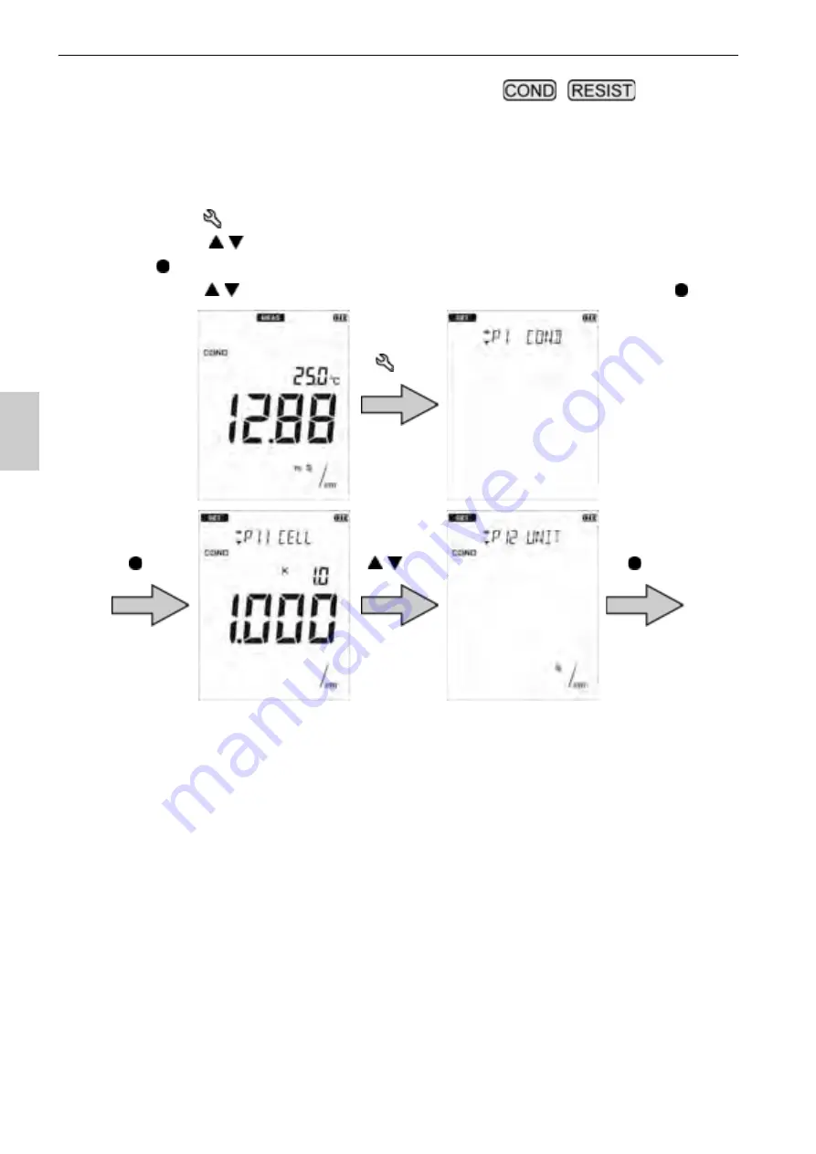 horiba LAQUAact-EC110 Instruction Manual Download Page 40