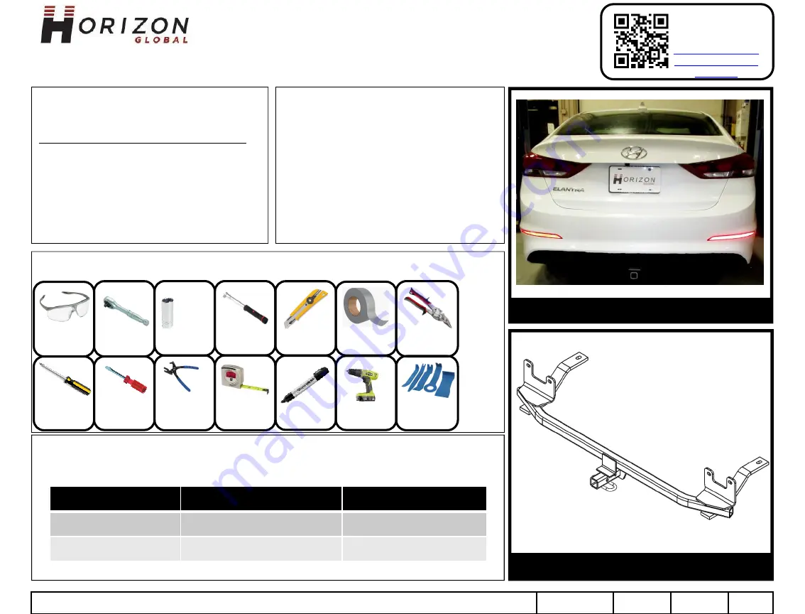 Horizon Fitness 24964 Installation Instructions Manual Download Page 2