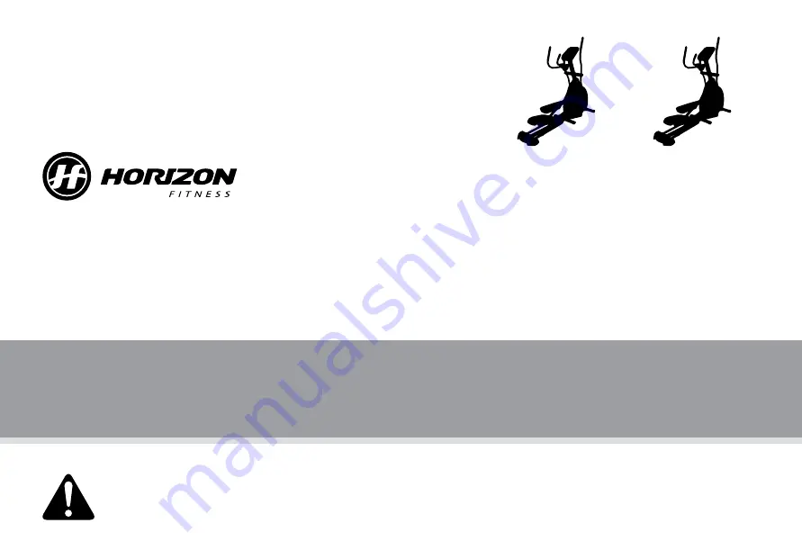 Horizon Fitness ANDES 2.0 Owner'S Manual Download Page 1