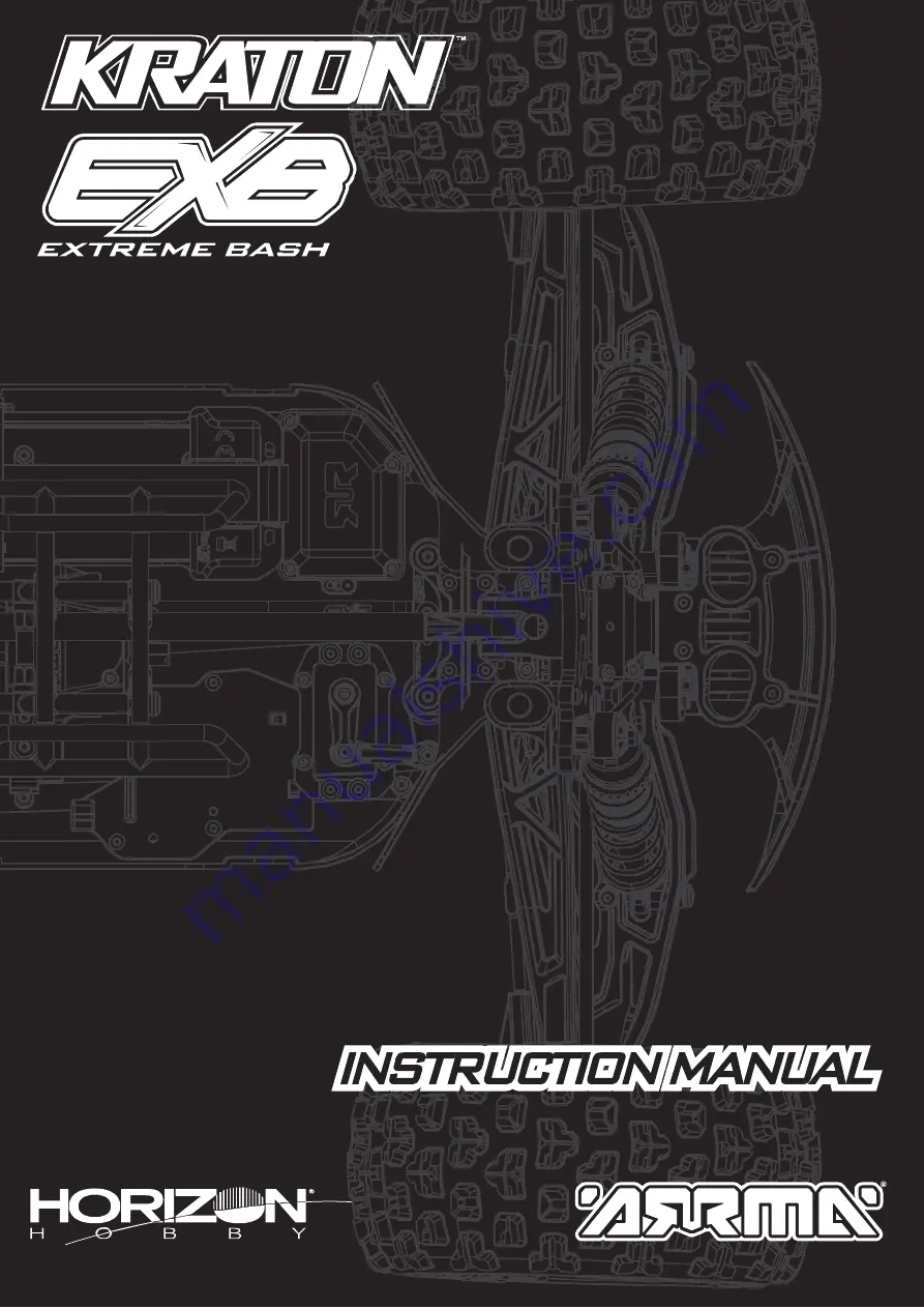 Horizon Hobby ARA106053 Instruction Manual Download Page 1