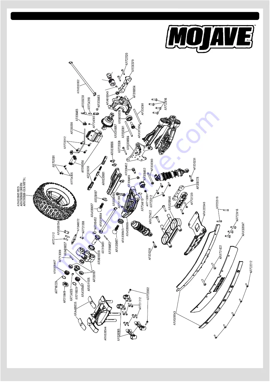 Horizon Hobby ARRMARC KRATON Instruction Manual Download Page 37