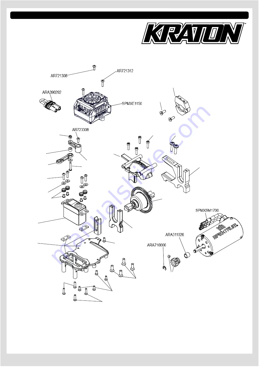 Horizon Hobby ARRMARC KRATON Instruction Manual Download Page 45