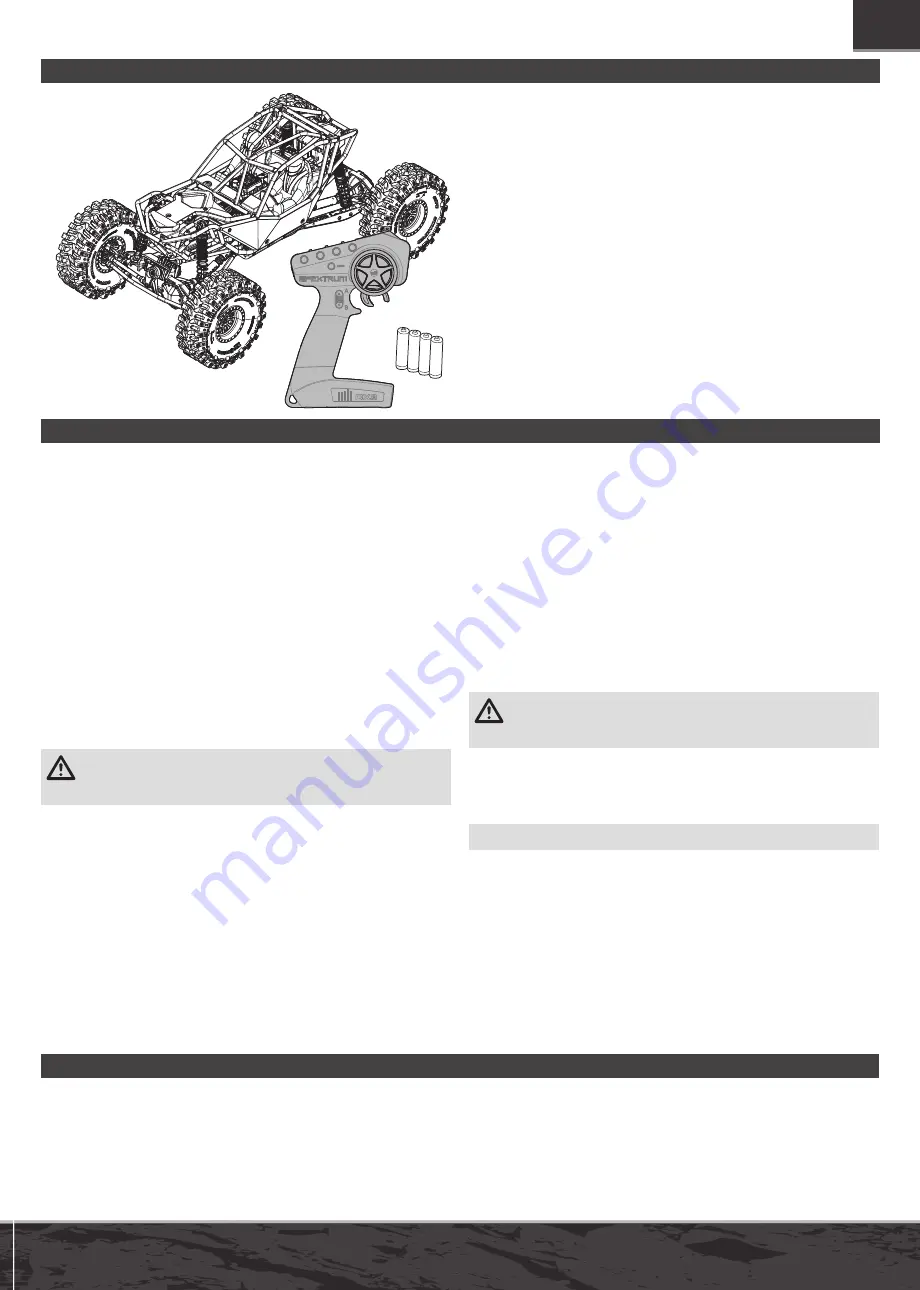 Horizon Hobby AXI03005 Instruction Manual Download Page 3