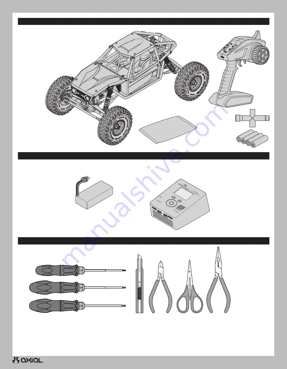 Horizon Hobby Axial CAPRA AXI03000 Instruction Manual Download Page 4