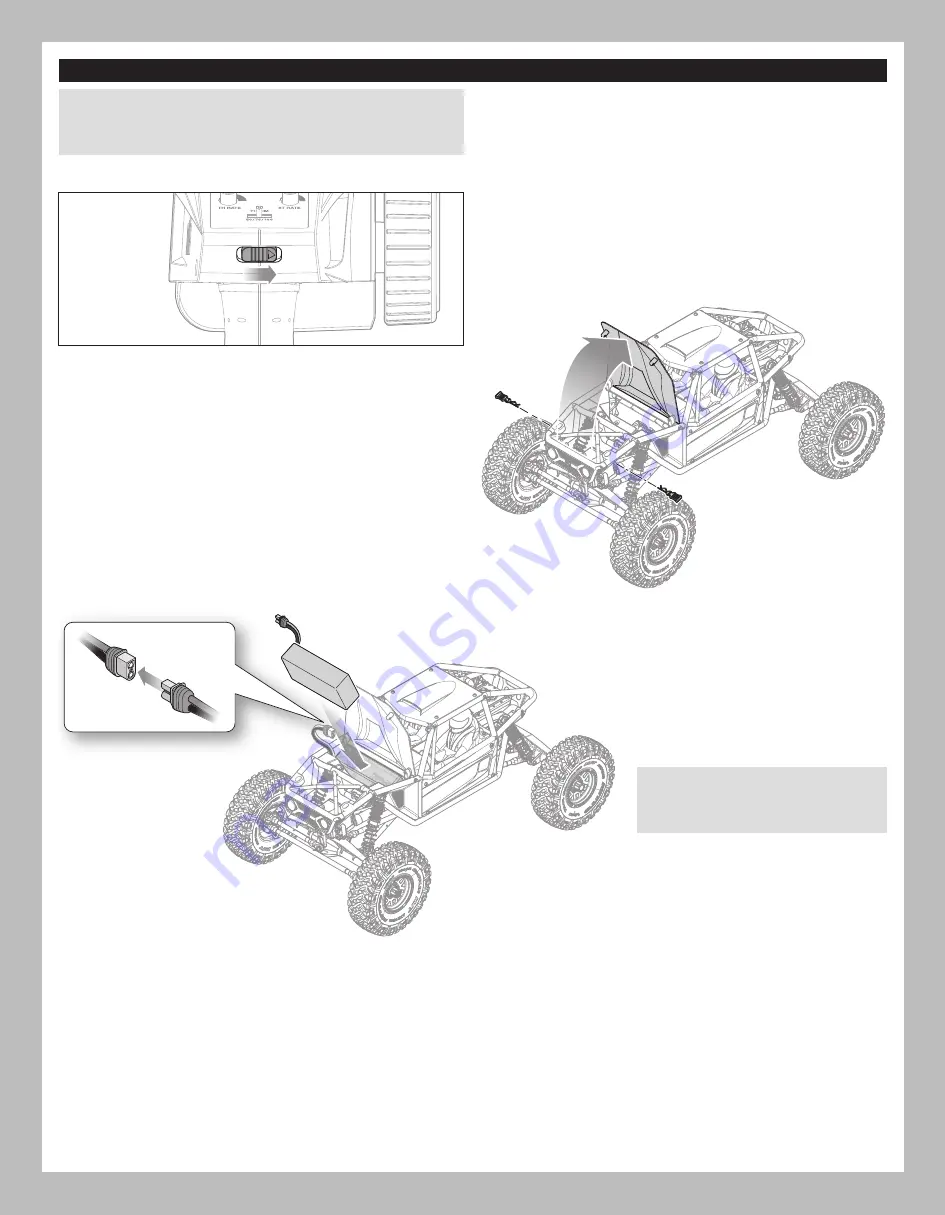 Horizon Hobby Axial CAPRA AXI03000 Instruction Manual Download Page 7