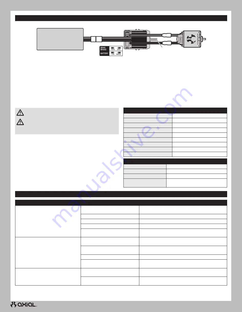 Horizon Hobby Axial CAPRA AXI03000 Instruction Manual Download Page 46