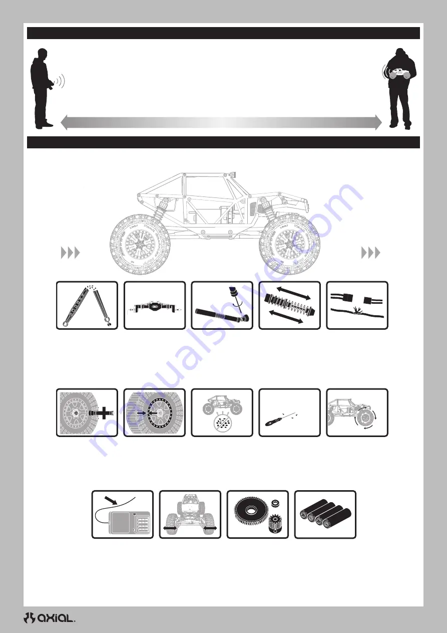 Horizon Hobby axial UTB18 Capra Instruction Manual Download Page 8