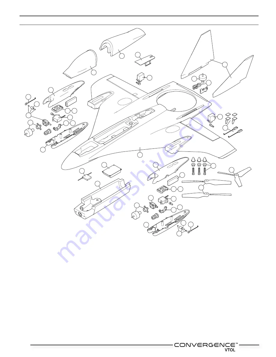 Horizon Hobby CONVERGENCE VTOL Instruction Manual Download Page 18