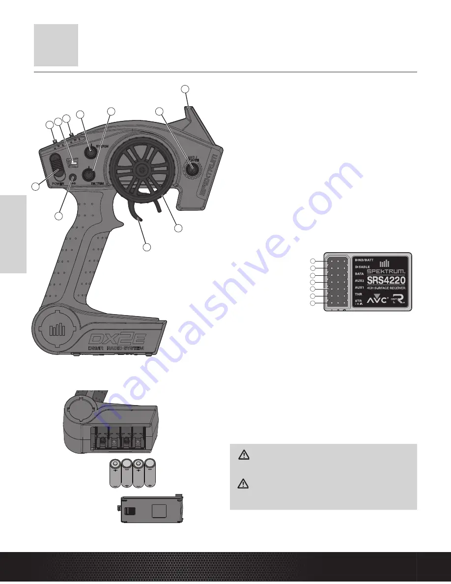 Horizon Hobby DESERT BUGGY XL-E Instruction Manual Download Page 6