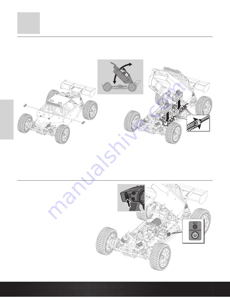 Horizon Hobby DESERT BUGGY XL-E Instruction Manual Download Page 8