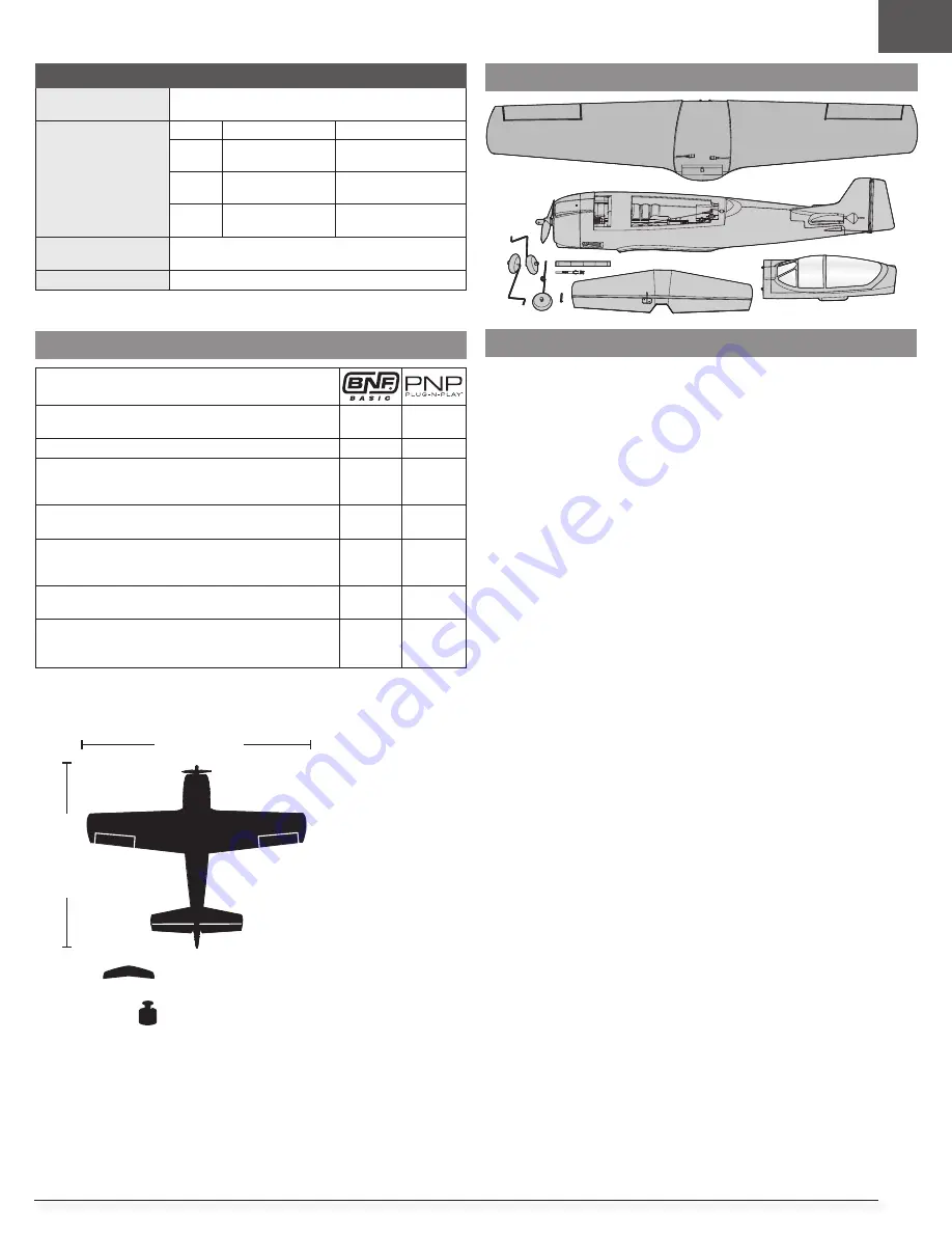 Horizon Hobby E-flite EFL08250 Скачать руководство пользователя страница 3