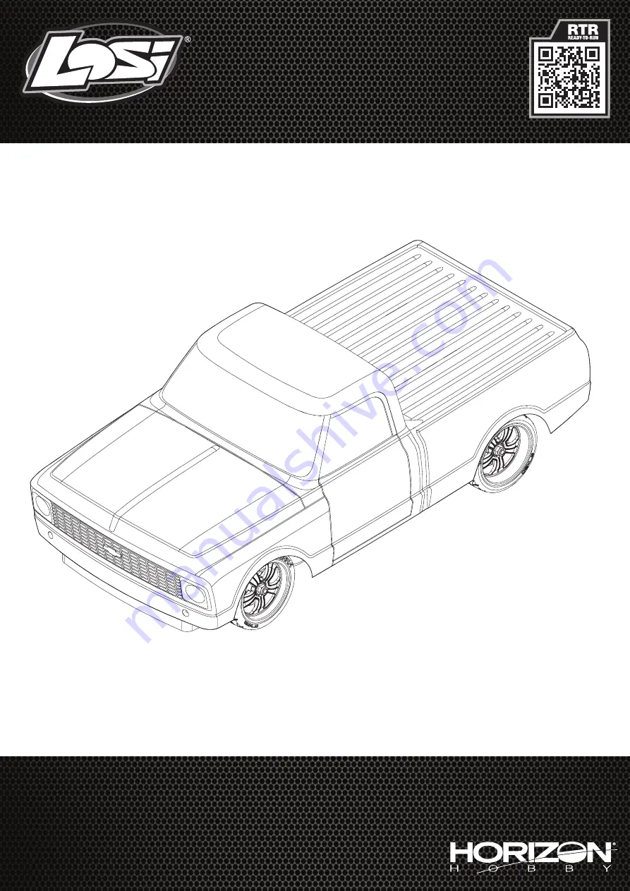 Horizon Hobby LOS03034T1 Instruction Manual Download Page 1