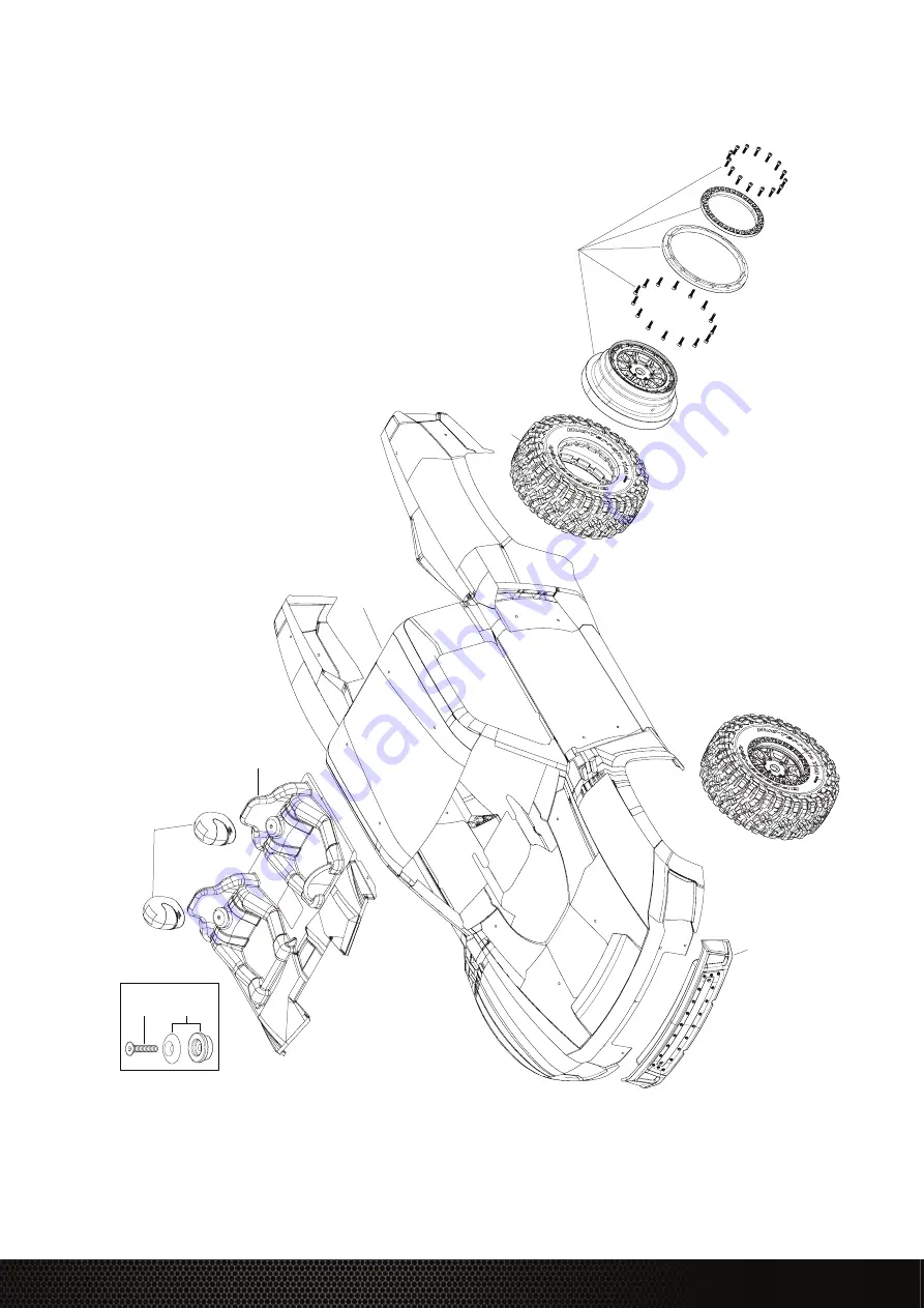 Horizon Hobby Losi Super BAJA REY 2.0 RTR Instruction Manual Download Page 14