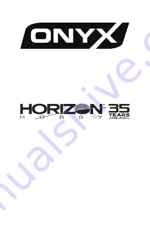 Horizon Hobby ONYX ONXM2112 Manual Download Page 18