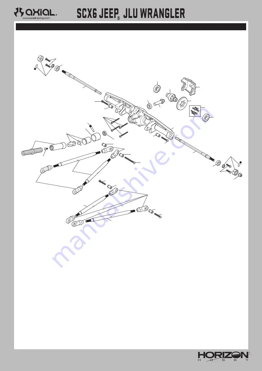 Horizon Hobby SCX6 JEEP Instruction Manual Download Page 16