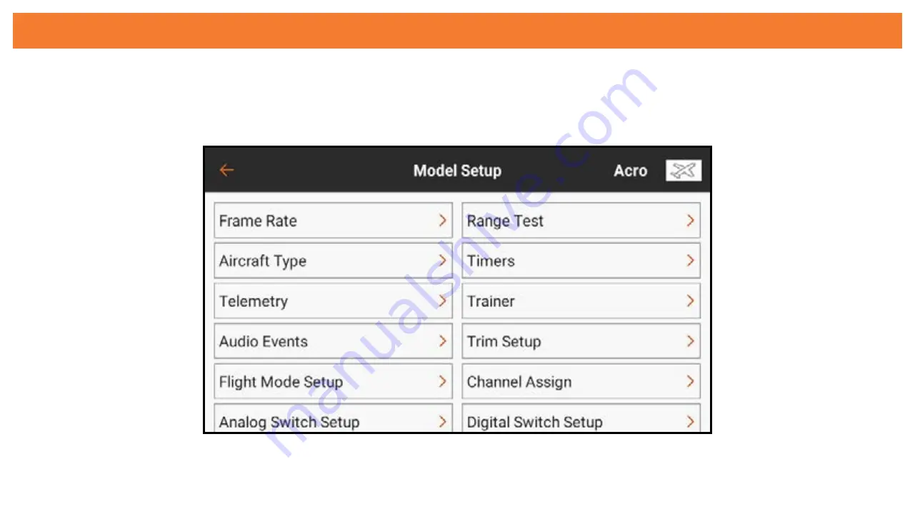 Horizon Hobby Spektrum iX14 Instruction Manual Download Page 213