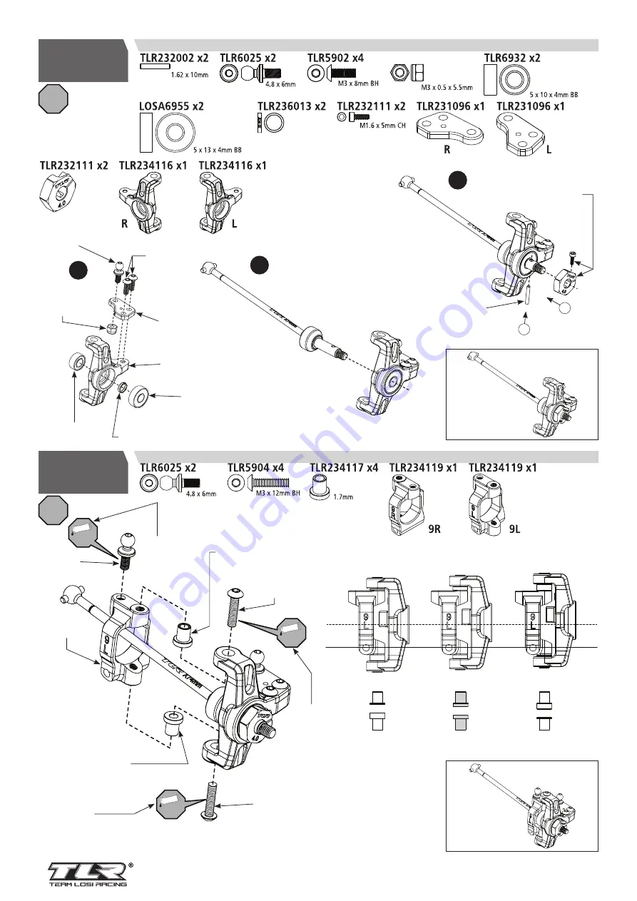 Horizon Hobby TLR 22X-4 Elite Manual Download Page 24