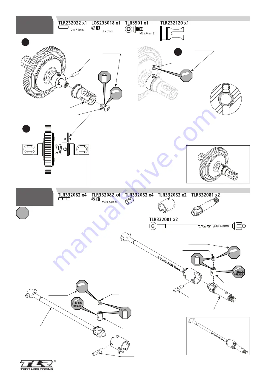 Horizon Hobby TLR 22X-4 Elite Manual Download Page 44