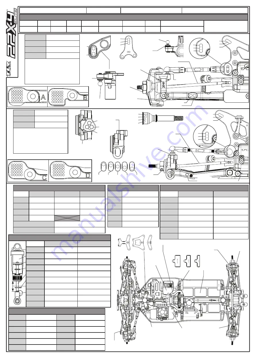 Horizon Hobby TLR 22X-4 Elite Manual Download Page 60