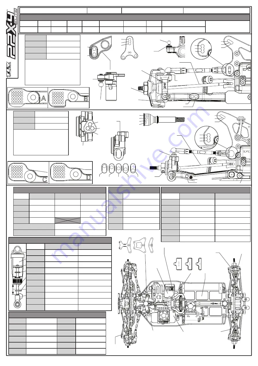 Horizon Hobby TLR 22X-4 Elite Manual Download Page 61