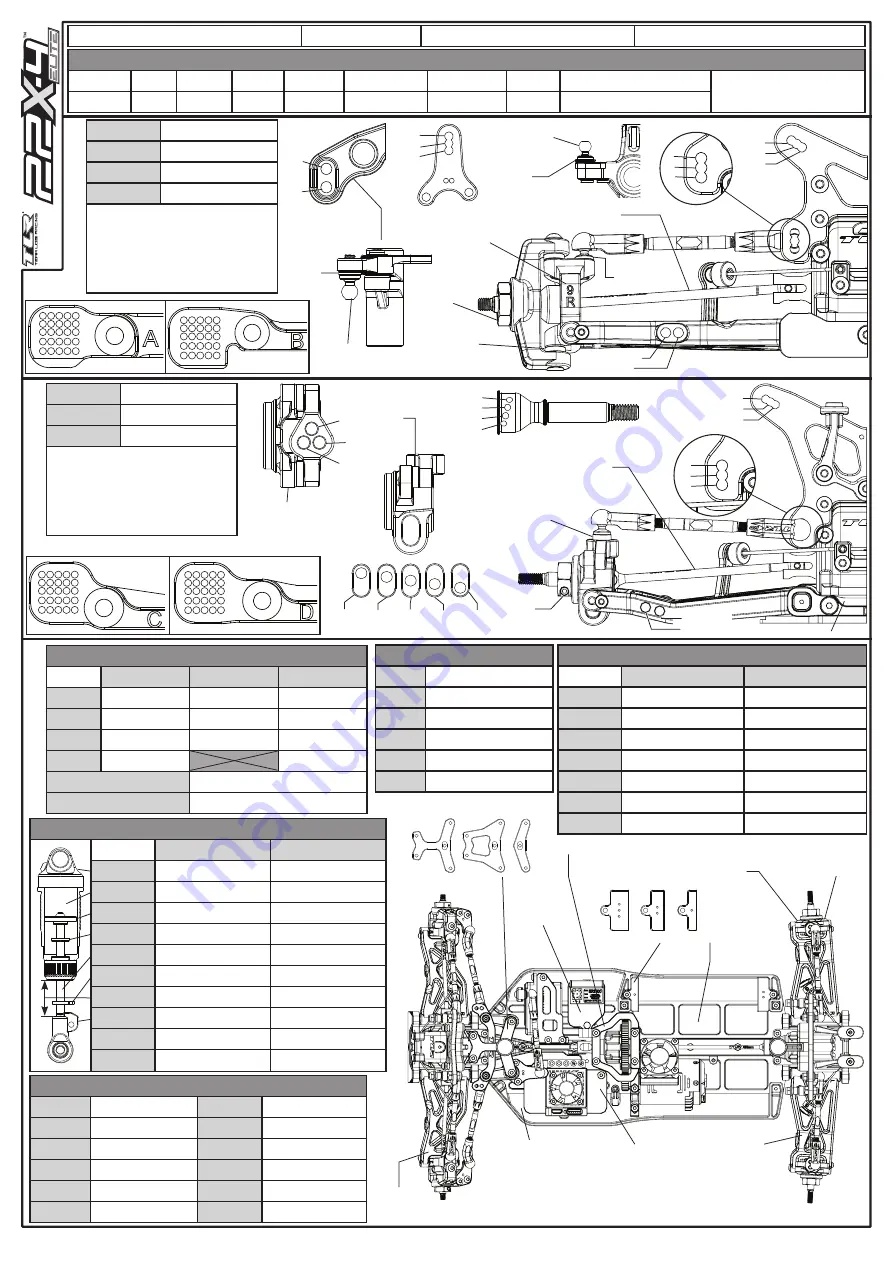 Horizon Hobby TLR 22X-4 Elite Manual Download Page 62