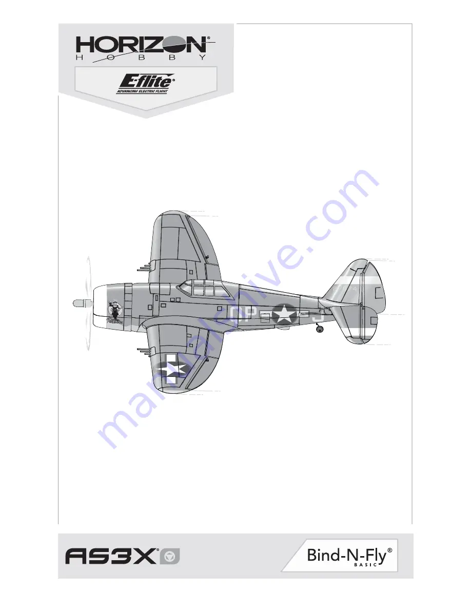 Horizon Hobby UMX P-51D Mustang Скачать руководство пользователя страница 1