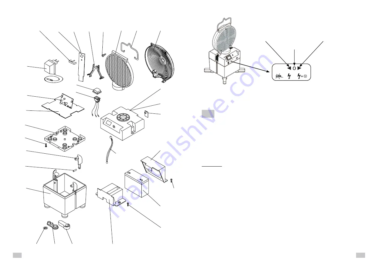 Horizont Euro-Blitz LED 219691ALED Operating Instructions Download Page 2