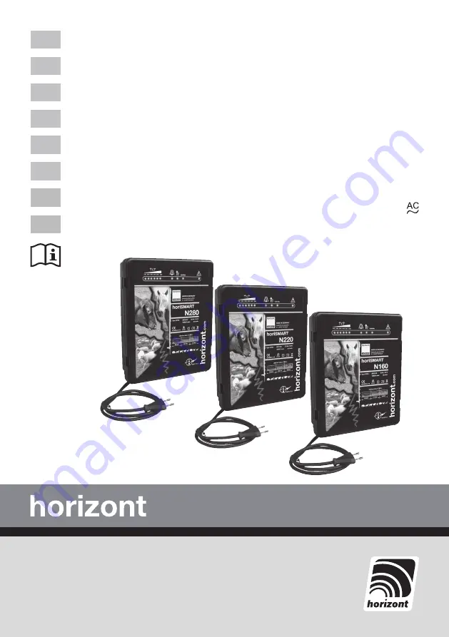 Horizont horiSMART N160 Operating Instruction Download Page 1