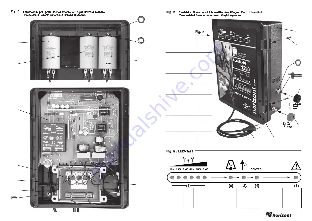 Horizont horiSMART N160 Operating Instruction Download Page 2