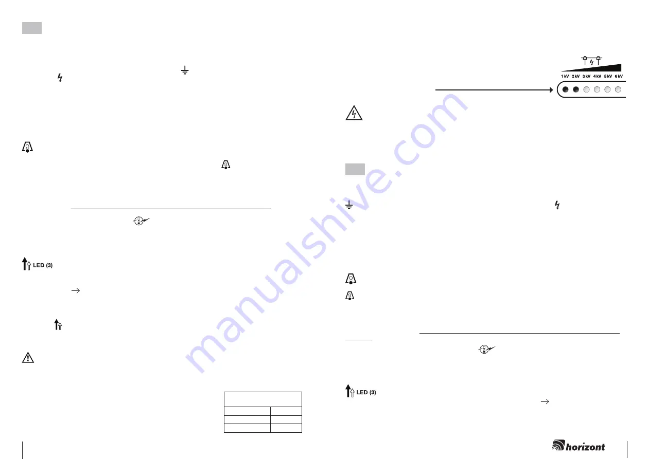 Horizont horiSMART N160 Operating Instruction Download Page 3