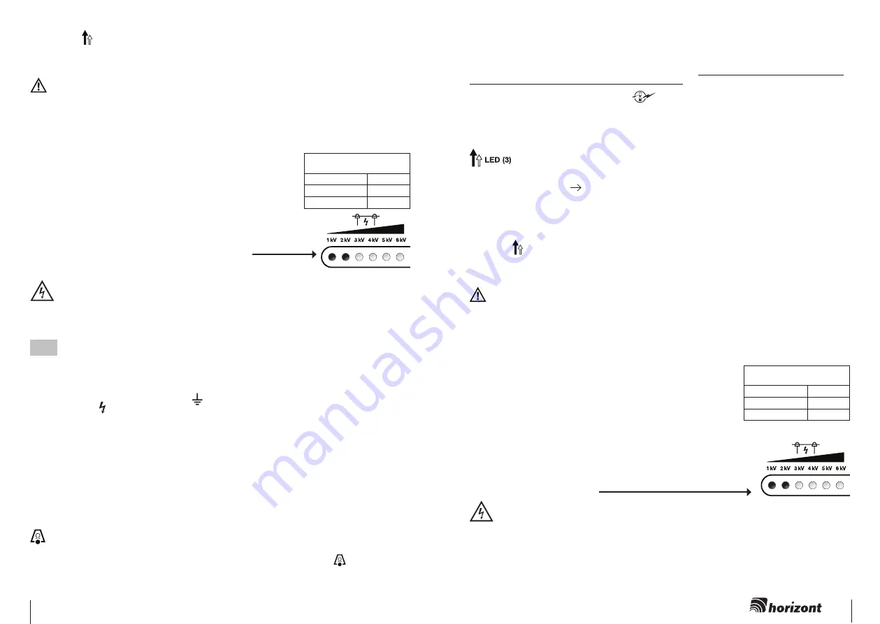 Horizont horiSMART N160 Operating Instruction Download Page 4