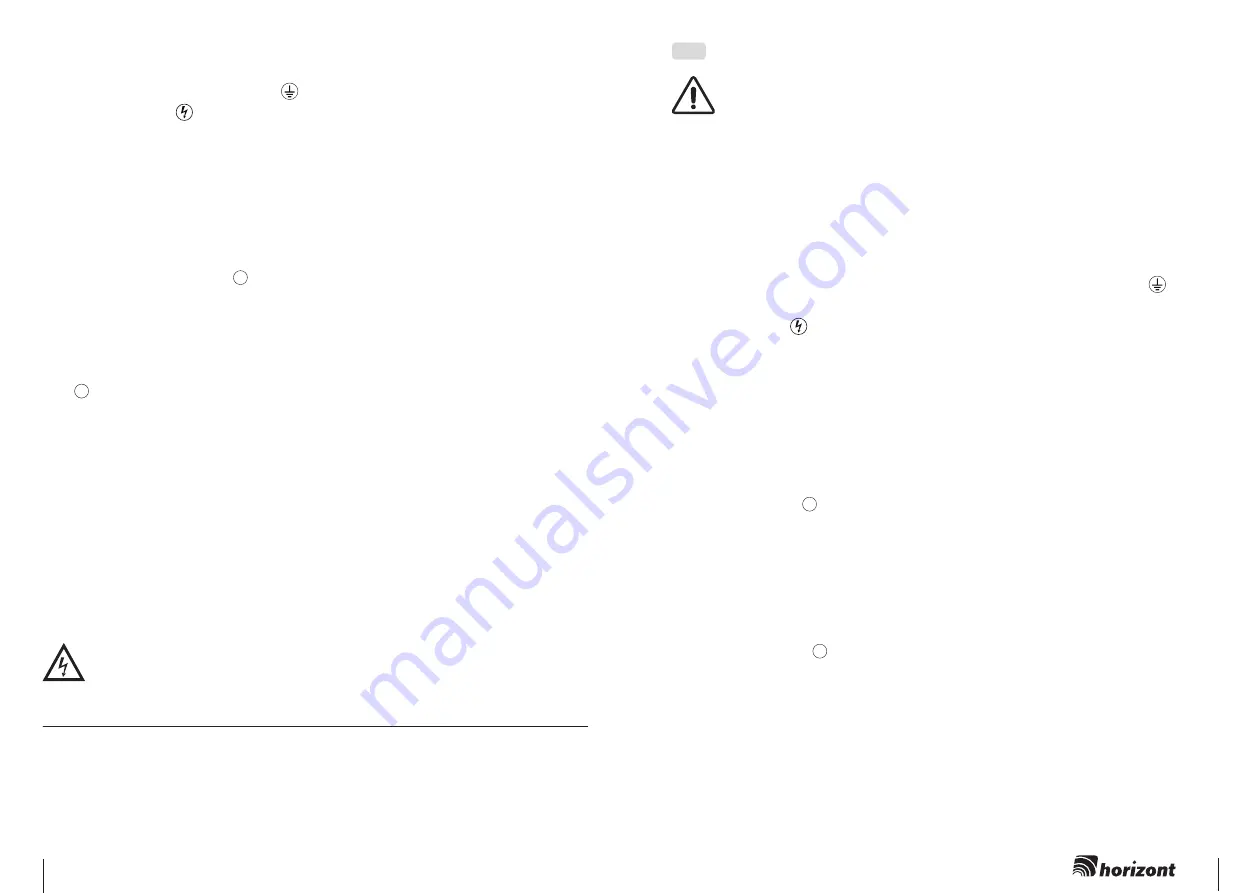 Horizont hotShock A90 Instruction Manual Download Page 6