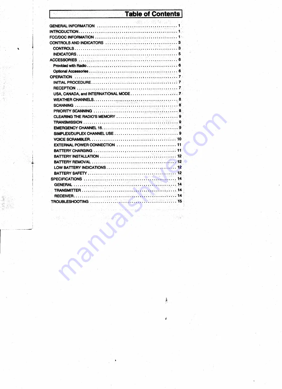 Horizont HX230S Owner'S Manual Download Page 2