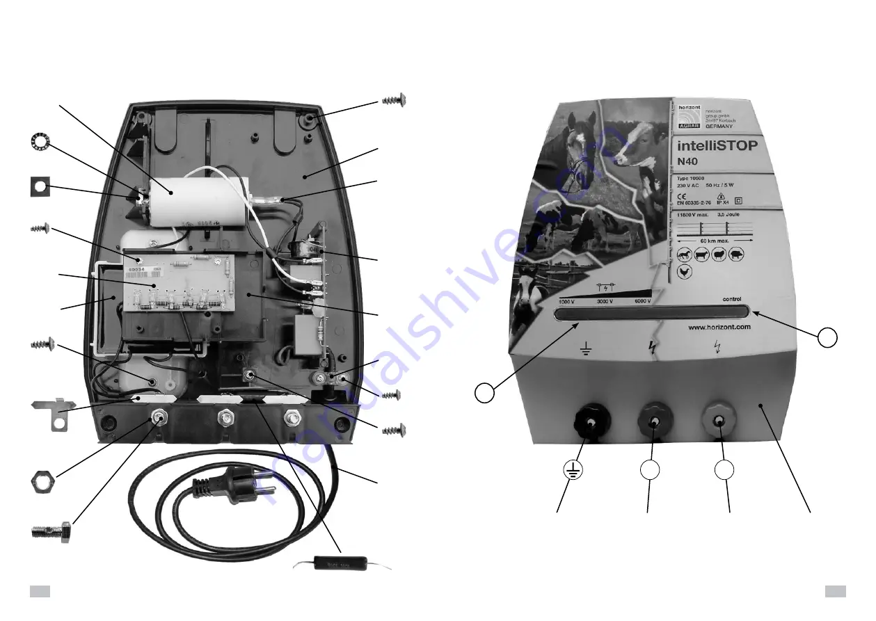 Horizont intelliSTOP N40 Скачать руководство пользователя страница 2