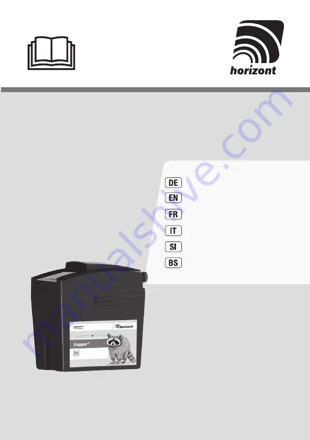 Horizont trapper B22 Instruction Manual Download Page 1