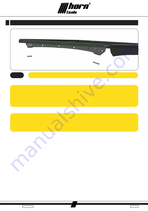 Horn Tools HMIL2RR02FIT Mounting Instructions Download Page 9