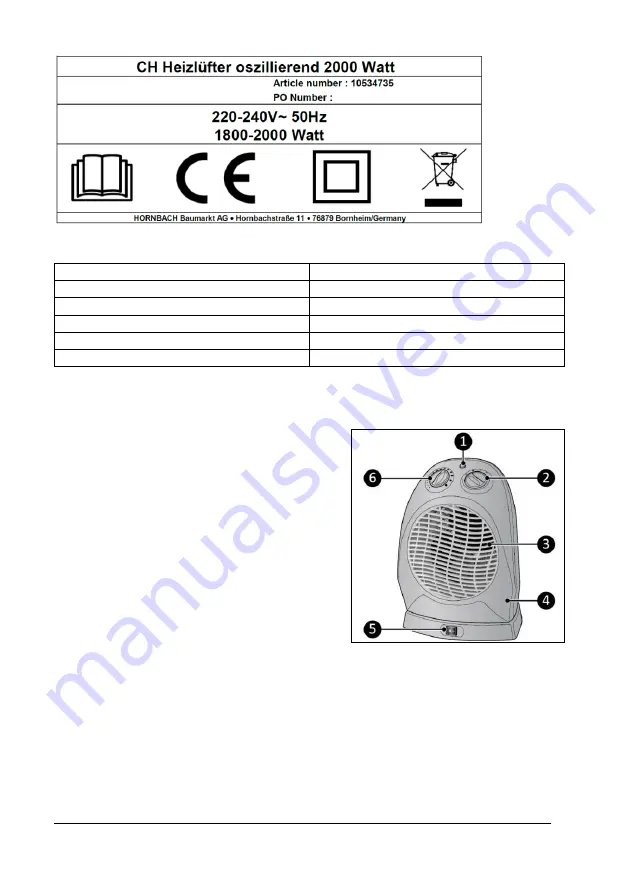 Hornbach 10533559 User Manual Download Page 39