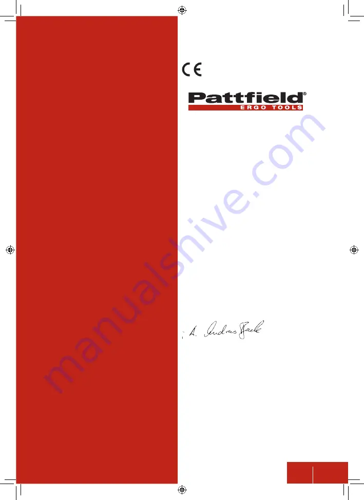 Hornbach Pattfield PE-800TBM Manual Download Page 41