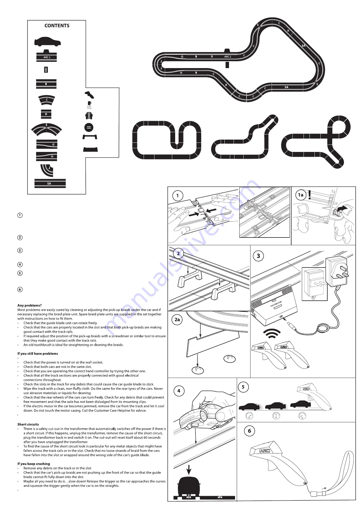 Hornby Hobbies SCALEXTRIC Скачать руководство пользователя страница 2